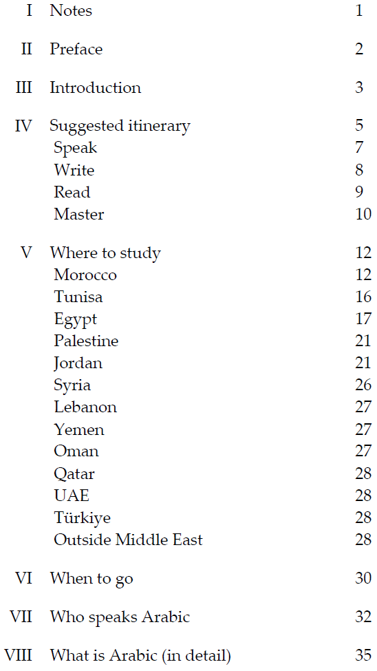 Contents, page 1